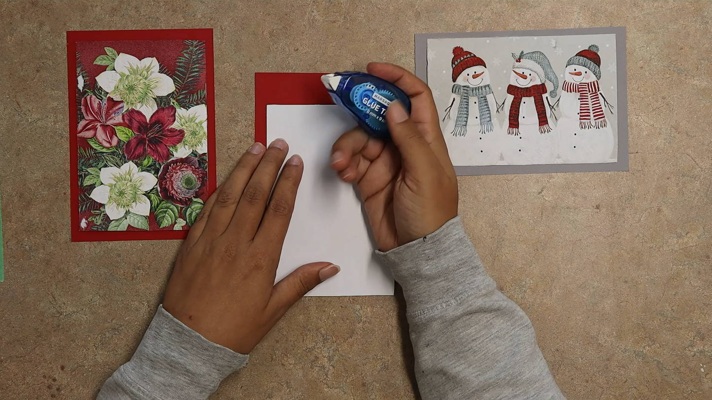 Virtual Workshop Kit - Napkin Greeting Cards