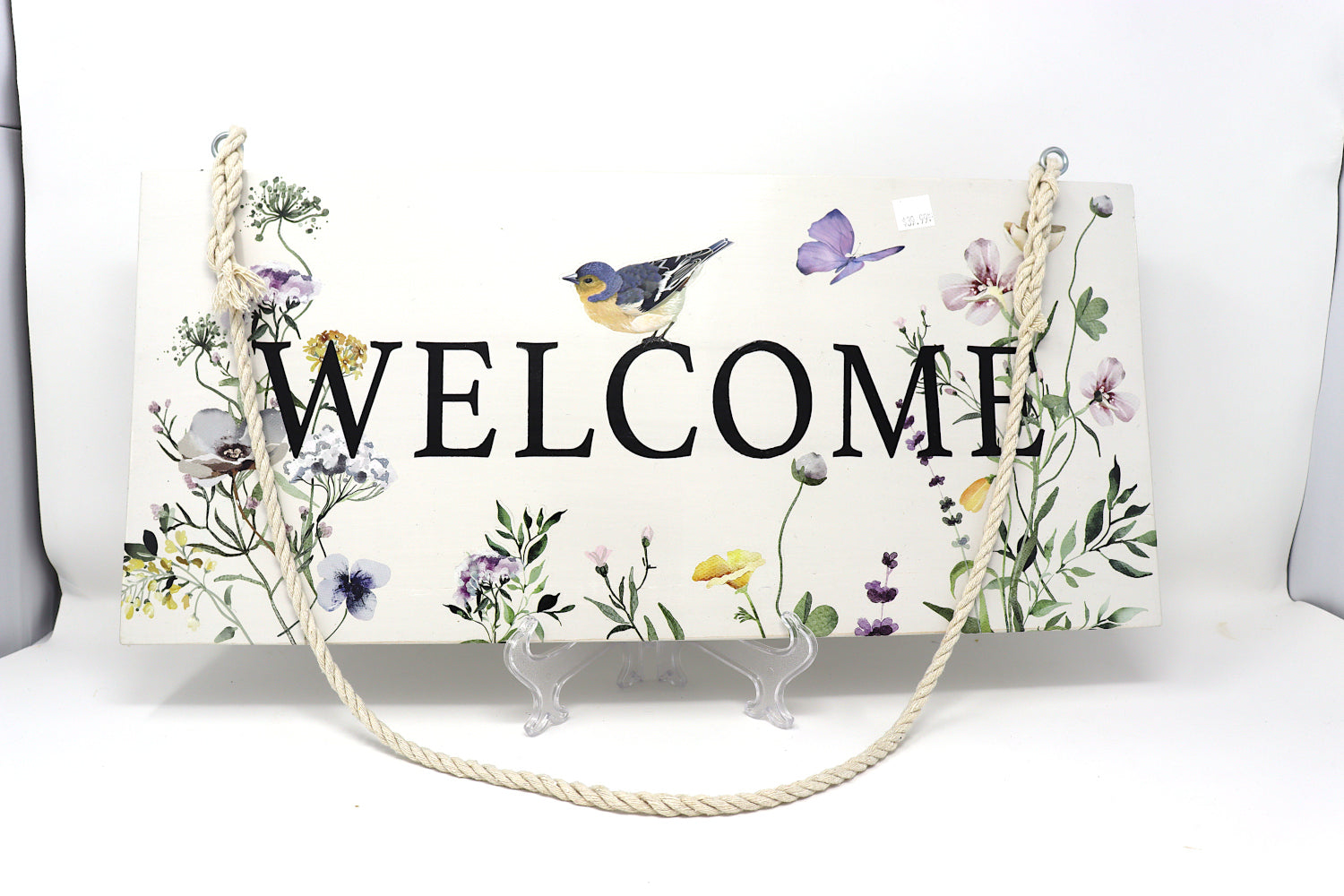 Handmade Welcome Sign: Parchment & Meadows Design