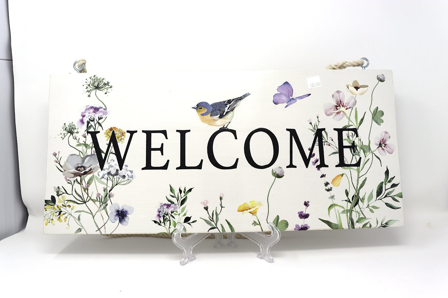 Handmade Welcome Sign: Parchment & Meadows Design