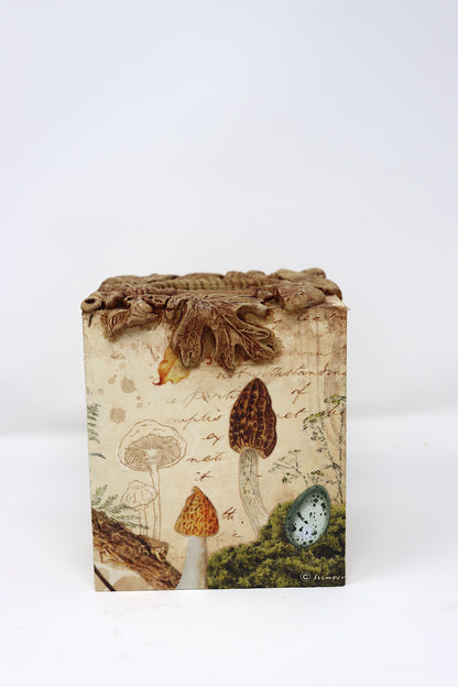 Woodland Mouse Square Tissue Box