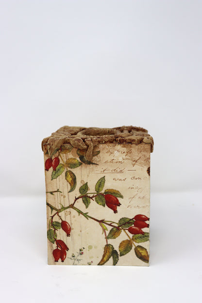 Woodland Mouse Square Tissue Box