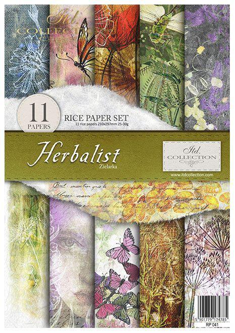 ITD Collection A4 Rice Paper Value Pack of 11 - Herbalist
