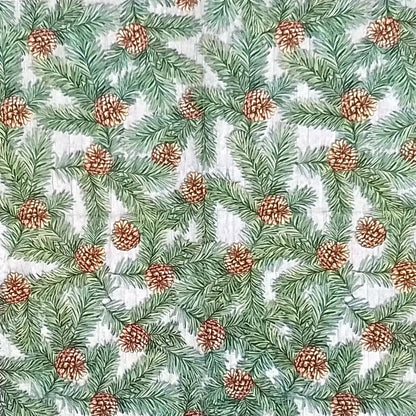 Decoupage Napkins 6.5"- Pinecone and Branches
