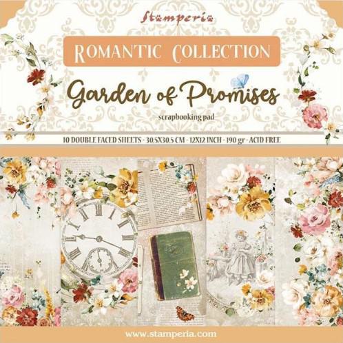 Stamperia 12" Scrapbook Paper Pad - Garden of Promises