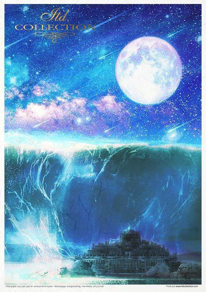 ITD Collection A4 Rice Paper Value Pack of 11 - The Search for Atlantis