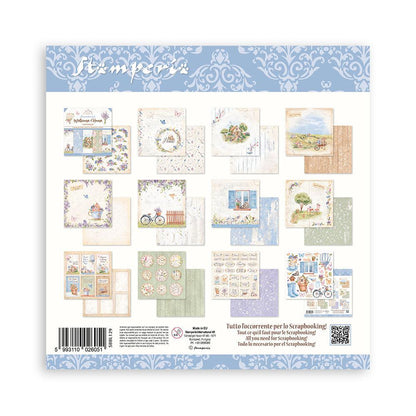Stamperia 12"  Scrapbook Paper Pad - Create Happiness, Welcome Home