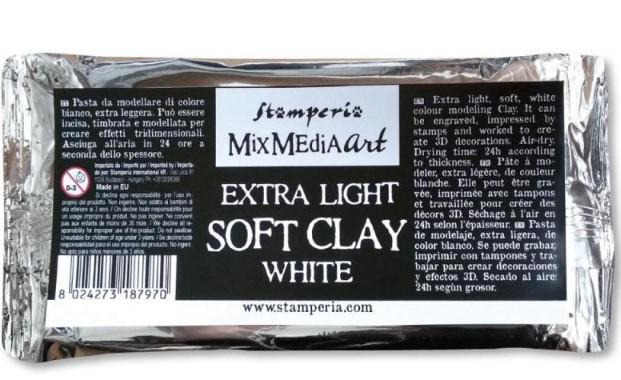 Stamperia Soft Clay - 160 gr White