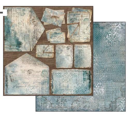 Stamperia 12 Scrapbook Paper Pad - Maxi Background Selection, Magic F –  Ninnys Napkins
