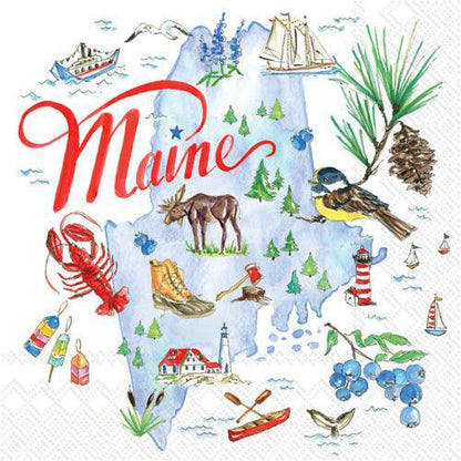 Decoupage Napkins 5"- ME State Collection