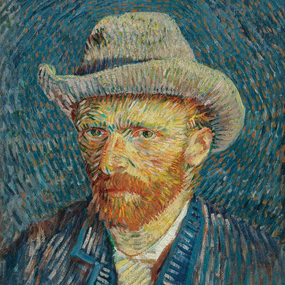 Decoupage Napkins 6.5" - Van Gogh Self Portrait