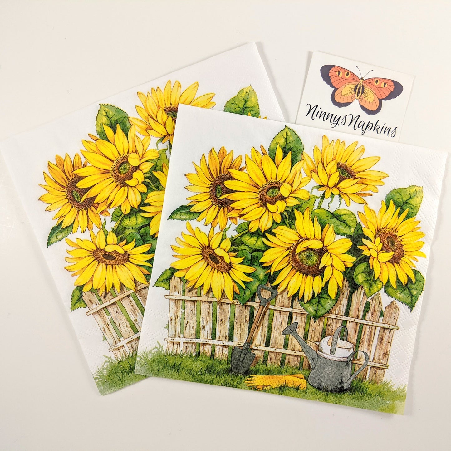 Garden of Sunflowers - Decoupage Napkins