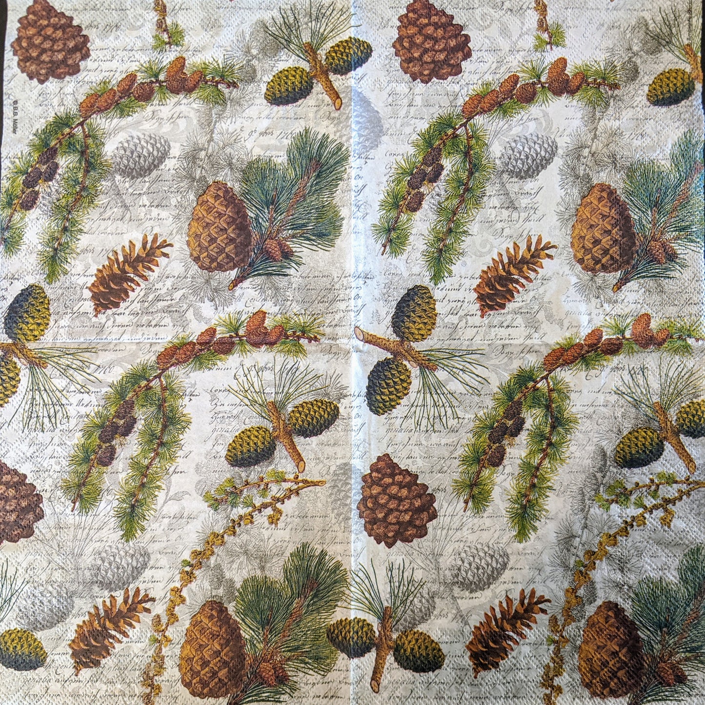 Decoupage Napkins 6.5" - Life in Forest