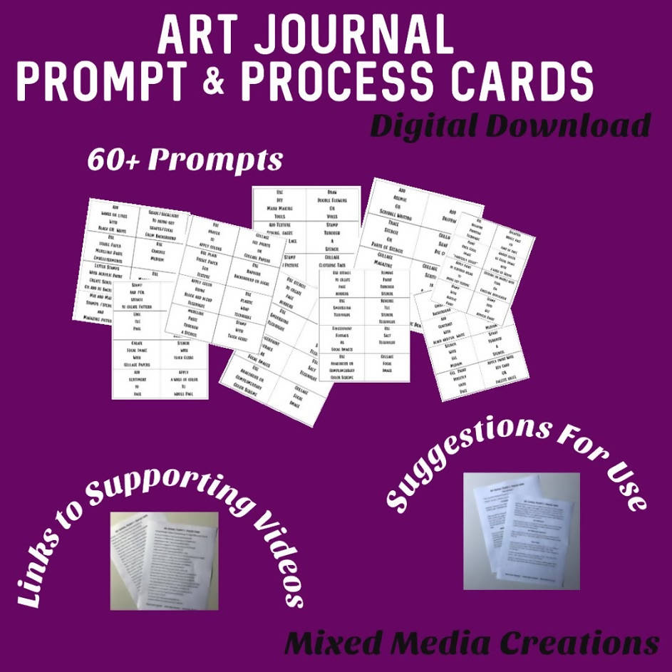 Art Journal Prompt & Process Cards