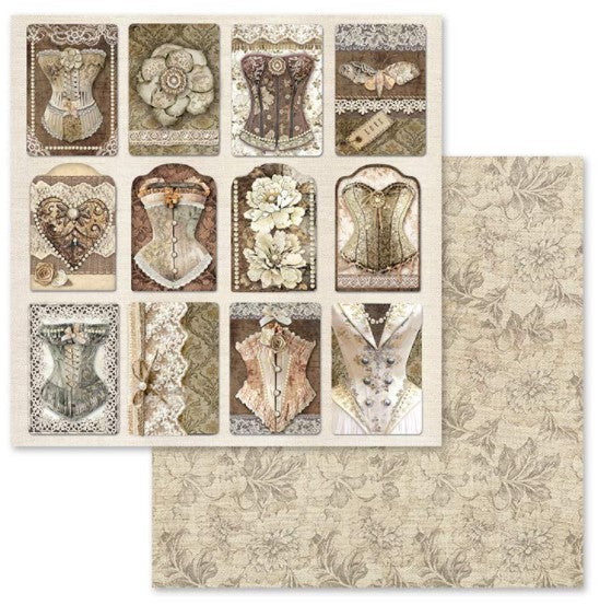 Stamperia 12 Scrapbook Paper Pad - Woodland – Ninnys Napkins