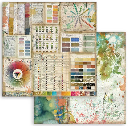Scrapbooking Pad 10 sheets - 30.5x30.5 (12"x12") - Atelier des Arts