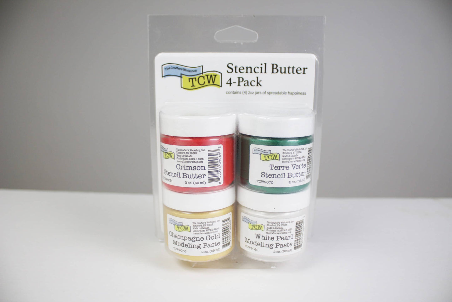 TCW Stencil Butter 4Pack – Holiday