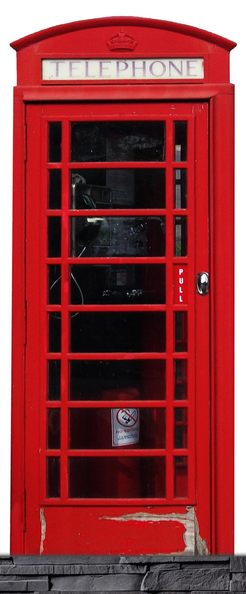 Ninny's Tear Resistant Tissue, Door Size - Red Telephone Box