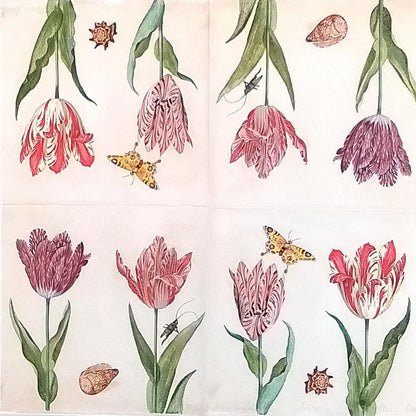 Decoupage Napkins 6.5" - Tulips