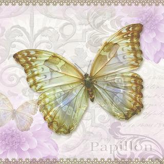 Decoupage Napkins 6.5" - Papillon
