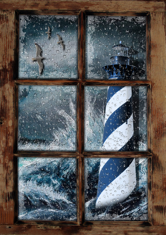 Ninny's Tear Resistant Tissue, Medium - Lighthouse Window