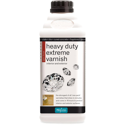 Polyvine - Heavy Duty Extreme Varnish, Satin Clear