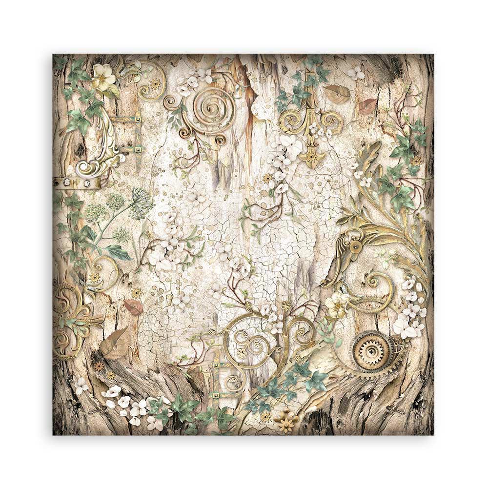 Stamperia - Magic Forest - 8x8 Backgrounds Paper Pad