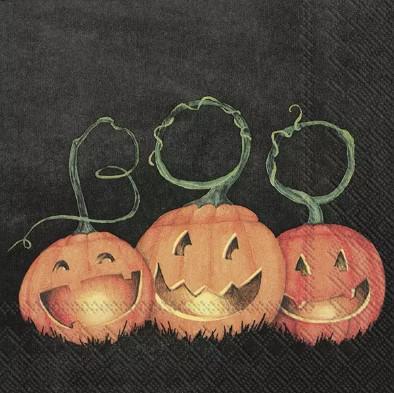 Decoupage Napkins 5" (2pcs)- Boo